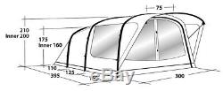 2019 OUTWELL CEDARVILLE 5A INFLATABLE AIR TENT 5 BERTH family large 110896