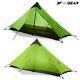 2021 New Version Lanshan 1 Ultralight Camping 3 Season 15d Silnylon Rodless Tent