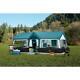 20x12' New Camping Blue Instant Family Cabin 3 Room Large Sealed 12 Person Tent