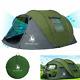 3-4 Man Family Pop Up Tent Automatic Waterproof Outdoor Camping Portable Hiking