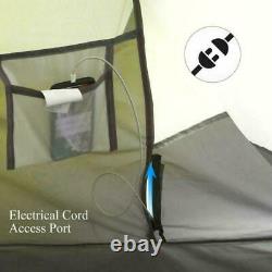 3 4 Person Family Large Tent Camping Instant Pop Up Tent Picnic Hiking 3 Season