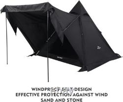 3-4 Person Tent Family Waterproof Large Camping Hiking Adventure Tent 2m Tall