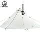 3-4 Person Ultralight Outdoor Camping Teepee 20d Silnylon Pyramid Tent Large