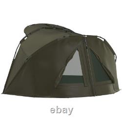 3 Man 3M Large Carp Fishing Bivvy Day Tent Fishing Camping Overnight Shelter UK