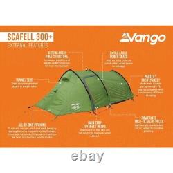 3 Man Trekking Tunnel Tent Vango Scafell 300+ (Plus) Tent (2025)