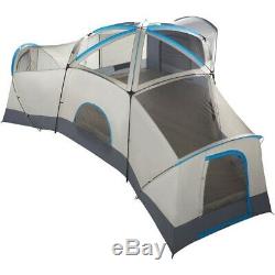 3 Room Cabin Tent 16 Person Big Family Shelter Large Outdoor Hiking Camping Gear