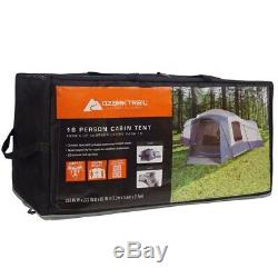 3 Room Cabin Tent 16 Person Big Family Shelter Large Outdoor Hiking Camping Gear