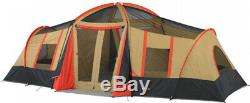 3 Room LARGE Cabin Tent 10 Person 20'x11' Camping Hunting Outdoor Ozark Trail