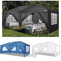 3 x 6m Shelter Gazebo Outdoor Garden Camping Waterproof UV Extra Large Tent UK