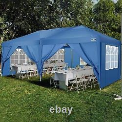 3 x 6m Shelter Gazebo Outdoor Garden Camping Waterproof UV Extra Large Tent UK