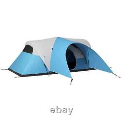 3000mm Waterproof Camping Tent 5 to 6 Man with Porch Groundsheet and Carry Bag