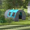 3000mm Waterproof Camping Tent, Large Family Tent For 5-6 Man