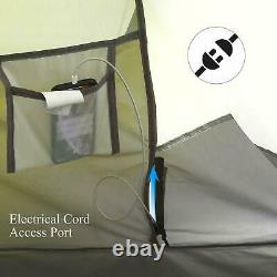 34Person Man Family Tent Instant Pop Up Tent Breathable Outdoor Camping Green