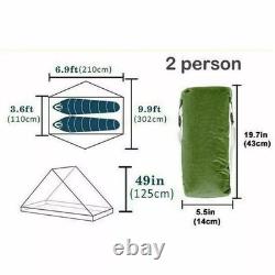 3F 2 Pro LightWeight Person 3Season Backpac Camping Tent 20D Silnylon UK Seller