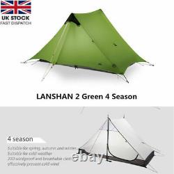 3F LanShan 1 2 Person Ultralight Tent Camping Hiking Waterproof 3 4 Season Tent