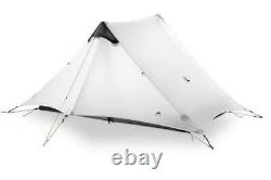 3F LanShan 2 Outdoor 2 Person Professional 15D Ultralight Nylon Camping Tent New