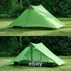 3F LanShan 2 Outdoor 2 Person Professional Ultralight Wild Camping Tent 3 Season