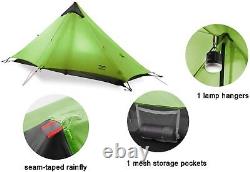 3F Lanshan 1 Ultralight 1 Person Wild Camping Tent Lightweight 4 Season Tent NEW