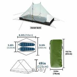 3F Lanshan 2 Outdoor Ultralight 2 Person Wild Camping Tent Lightweight 3 Season