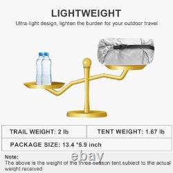 3F Lanshan Ultralight 1 Person Wild Camping Tent Outdoor 15D Lightweight Tent