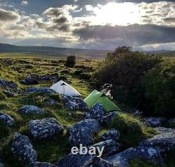 3F UL GEAR 2021 New 4 Season Lanshan2 Ultralight Camping 15D Tent 2 Person Green