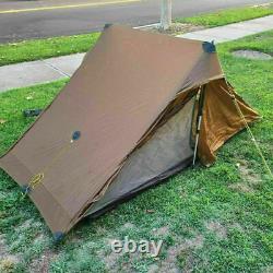 3F UL GEAR LanShan 2 Person 4 Season Ultralight Tent Camping Hiking Tent Khaki