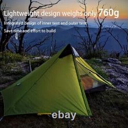 3F UL GEAR New 230cm Ultralight Tent 1 Person Outdoor Camping Hiking 3 Season