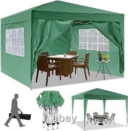 3x6/3x3M Pop Up Gazebo Waterproof Garden Shelter Heavy Duty Canopy Gazebo Tent