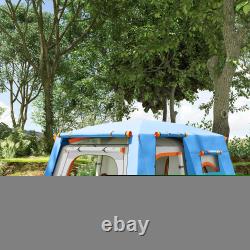 4-6 Man Camping Tent with 2 Bedroom and Porch, 3000mm Waterproof