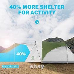 4/6 Man Tent, 2-Layer Camping Tent 6 Person with Porch, PU3000mm