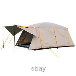 4-6 Person Camping Tent Large Capacity Cabin Tents Waterproof Portable TD