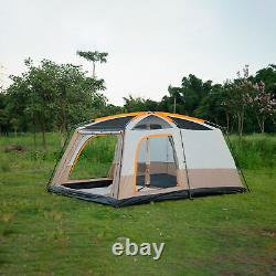 4-6 Person Camping Tent Large Capacity Cabin Tents Waterproof Portable TD