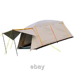 4-6 Person Camping Tent Large Capacity Cabin Tents Waterproof Portable TD