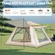 4-6 Person Large Tent Automatic Instant Double Layer Waterproof Outdoor Camping