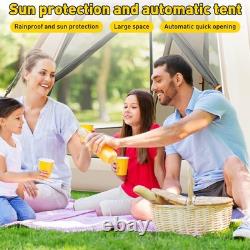 4-6 Person Large Tent Automatic Instant Double Layer Waterproof Outdoor Camping
