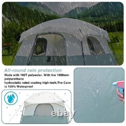 4/6 Person Tent for Camping, Easy Setup Large CabinTents includes Rainfly, Demo