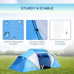 4-6 Persons Camping Tent Dome Family Travel Group Hiking Room Fishing 4-6 Persons Camping Tent Dome Family Travel Group Hiking Room Fishing