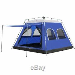 4-6 Persons Large Family Camping Tent Automatic Instant Tent Waterproof Shelters