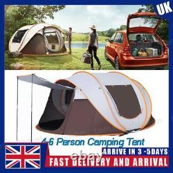 4-8 Person Automatic Instant Popup Tent +Bike Bicycle Tent Large Waterproof