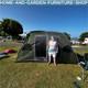 4-8 Person Family Camping Tent 2 Room Shelter With Mesh Windows For Hiking Outdoor