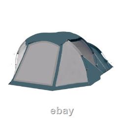 4 Man Tent Decathlon Arpenaz Fresh & Black Tunnel Camping Tent 2 Rooms NO POLES