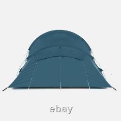 4 Man Tent Decathlon Arpenaz Fresh & Black Tunnel Camping Tent 2 Rooms NO POLES