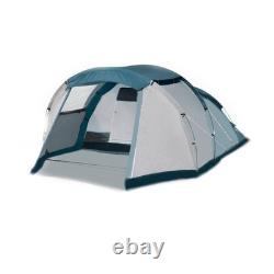 4 Man Tent Decathlon Arpenaz Fresh & Black Tunnel Camping Tent 2 Rooms NO POLES