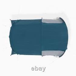 4 Man Tent Decathlon Arpenaz Fresh & Black Tunnel Camping Tent 2 Rooms NO POLES