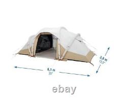 4 Man Tunnel Camping Tent Inflatable Blackout Technology Easy Setup