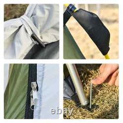 4 Person Automatic Camping Tent, Outdoor Pop Up Tent, Portable Backpack