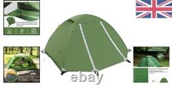 4-Person Waterproof Camping Tent With Ventilation & Carry Bag Easy Setup