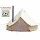 4-season Waterproof Cotton Canvas Bell Tent Large Family Camp Hunting Yurt Tents