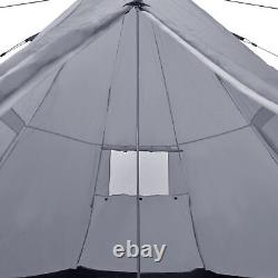 4-person Tent Grey Z9O5