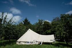 400 x 260cm Large AWNING with extra eyelets For all Bell Tents Sand or Grey